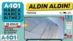 TOSHİBA 65 ULTRA HD SMART TV AKILLI TELEVİZYON